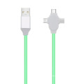 Wire Harness Assembly Led Light USB Cable New Factory 2019 Products High Quality Optical Fibers Wire 3in1 Mobile Phone Computer